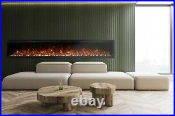 100-inch Modern Flames Spectrum Slimline Wall Mount/Built-In Electric Fireplace