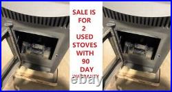 12327 Castle Serenity 2 Wood Pellet Stoves READ THE AD USED MODEL CABIN GARAGE