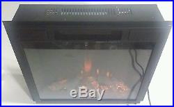 26 Electric Fireplace/firebox Mantel Insert Heater Remote Control Logs/flames