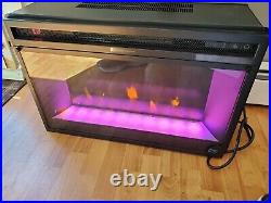26 inch Dimplex electric firebox fireplace insert with glass NO REMOTE EF2570G