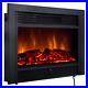 28_5_Fireplace_Electric_Embedded_Insert_Heater_Glass_Log_Flame_Remote_01_chk