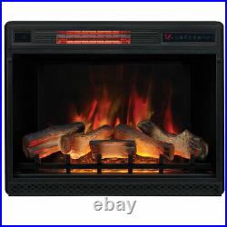 28 inch ClassicFlame 28II042FGL Electric Fireplace Insert Heat and Flame Effects