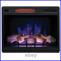 28 inch ClassicFlame 28II042FGL Electric Fireplace Insert Heat and Flame Effects