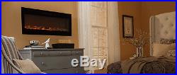 36 Black Electric Fireplace Sideline36 Recessed Inset/Mounted NEW! Touchstone