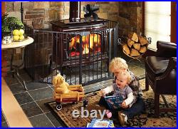 4 Blades Heat Powered Stove Top Fans Wood Stove Fan Fireplace Fan for Wood Burne