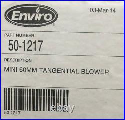 50-1217 Enviro Mini 60mm Tangential Blower (convection Fan) (oem)