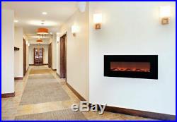 50 Electric Fireplace Touchstone Onyx 800001 Logs Crystal Wall Mount NEW in BOX