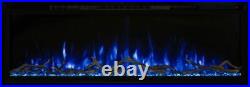 50'' Spectrum Slimline Wall Mound/Recessed Electric Fireplace