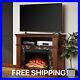 50_TV_Stand_Media_Fireplace_Electric_Heater_Wood_Entertainment_Storage_Console_01_pta