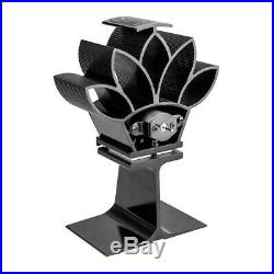 5 Blowers Stove Fan Heat Powered Silent for Wood Log Burner Fireplace Stove Fan