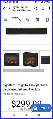 ASHLEY by design 1500watt fireplace heater By Paite
