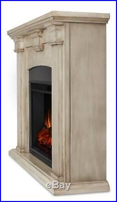 Adelaide Electric Fireplace in Dry Brush White ID 3710281