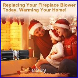 Adviace Fireplace Blower Fan Kit for Regency Wood & Gas Stove, 910-157/P Blow