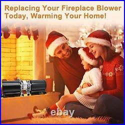 Adviace Fireplace Blower Fan Kit for Regency Wood & Gas Stove 910-157/P Blowe