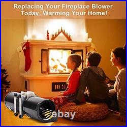 Adviace GFK-160 GFK-160A Fireplace Blower Fan Kit for Heat-N-Glo Heat and Glo