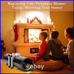 Adviace GFK-160 GFK-160A Fireplace Blower Fan Kit for Heat-N-Glo, Heat and Glow