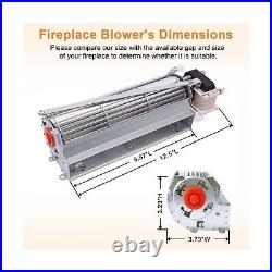 Adviace Replacement Fireplace Blower Fan Kit for Regency Gas Stove, Regency G