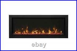 Amantii 30 Panorama XtraSlim Electric Fireplace, Remote, Indoor/Outdoor