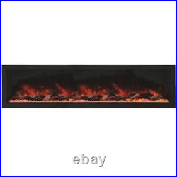 Amantii BI-72-DEEP-XT 72? Wide & 18 Tall Electric Fireplace