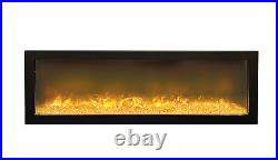 Amantii Fire & Ice Series Built-in Electric Fireplace, 50- INCH BI-50-DEEP