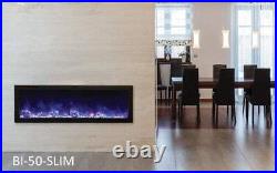 Amantii Indoor Panorama Series Deep Electric Fireplace, 50