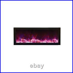 Amantii Indoor Panorama Series Slim Electric Fireplace, 40