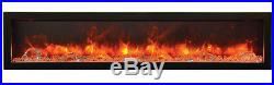 Amantii Panorama Series 50 3 Sided Electric Fireplace 50-TRU-VIEW-XL