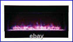 Amantii Panorama Series 60 3 Sided Electric Fireplace 60-TRU-VIEW-XL