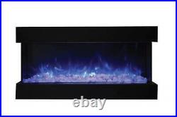 Amantii True-View Series Indoor/Outdoor Electric Fireplace, 50