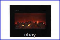 Amantii Zero Clearance Series Built-In Flush Mount Electric Fireplace, 30