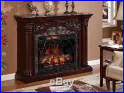 Astoria Infrared Electric Fireplace Mantel in Empire Cherry