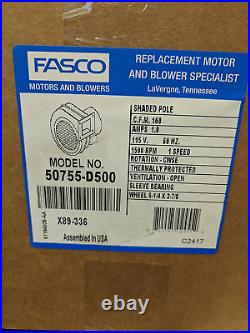 Blower for Wood Stoves 50755-D500 Heat Tech, Nesco, US Stove, Mt. Vernon, Arrow