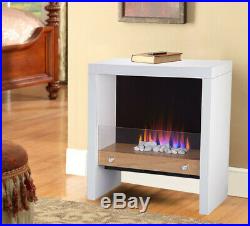 Blyss Poppy White LED Manual Control Electric Fire