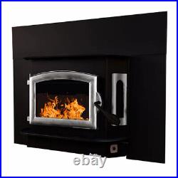 Buck Stove Model 81 Wood Burning Fireplace Insert with Blower Up to 2700 SQFT