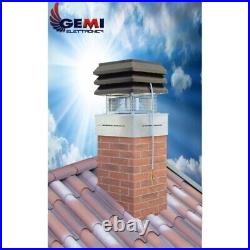 CHIMNEY FAN FOR FIREPLACE BARBECUE Exhaust fan chimney draft Extractor FLUE FAN
