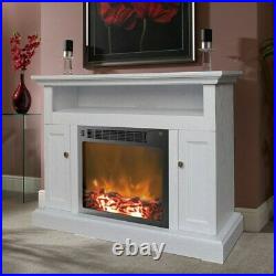 Cambridge Sorrento Electric Fireplace with 1500W in White