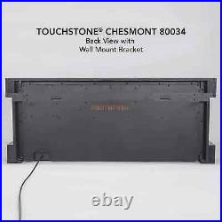 Chesmont 50 80034 Wall Mount 3-Sided Smart Electric Fireplace Alexa/Google Comp
