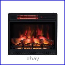 ClassicFlame 23II042FGL 3D Infrared Quartz Fireplace Insert with Safer Plug a