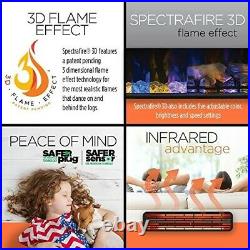 ClassicFlame 23 3D Infrared Quartz Electric Fireplace Insert -Brand New
