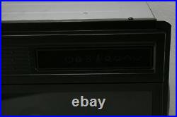 ClassicFlame 26 Inch 3D Infrared Quartz Heater Electric Fireplace Insert Black