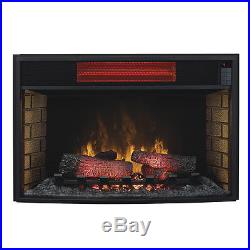 ClassicFlame 32-In Spectrafire Infrared Electric Fireplace Insert