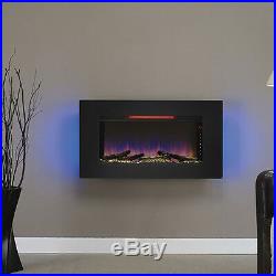 ClassicFlame 36-In Elysium Infrared Wall Hanging Electric Fireplace