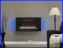 ClassicFlame Elysium 36 Wall Or Stand Mounted Electric LED Fireplace Heater
