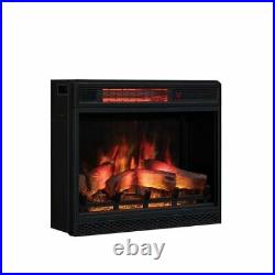 Classic Flame 23 in. Ventless Infrared Electric Fireplace Insert with Safer Plug