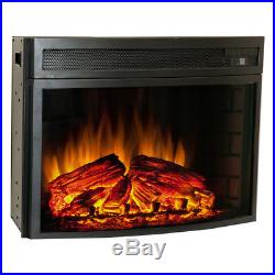 Comfort Smart Verve Fireplace 24 Curved Electric Fireplace Insert CS-501625