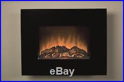 Cozzy Fire 1500W Electric Fireplace Wall Mount Heater with Remote Adjustable NIB