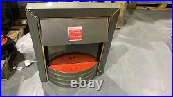 DIMPLEX SIVA CHROME EFFECT ELECTRIC FIRE With Minor Defects 1157