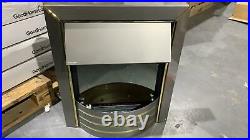 DIMPLEX SIVA CHROME EFFECT ELECTRIC FIRE Withdefects 1157