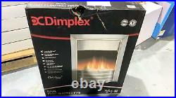 DIMPLEX SIVA CHROME EFFECT ELECTRIC FIRE Withdefects 1157