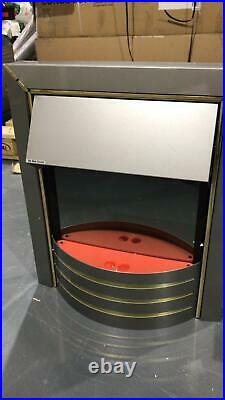 DIMPLEX SIVA CHROME EFFECT ELECTRIC FIRE Withdefects N. O1157